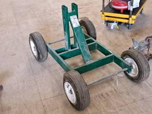 lot 554 image: Greenlee 62-lbs Wheeled Carriage Cart #00870