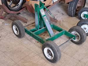 lot 555 image: Greenlee 62-lbs Wheeled Carriage Cart #00870