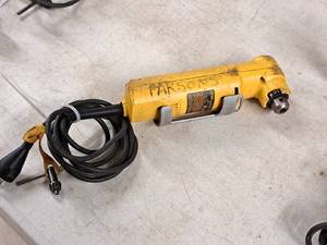 lot 576 image: DeWalt 38 (10mm) Right Angle Drill DW160V