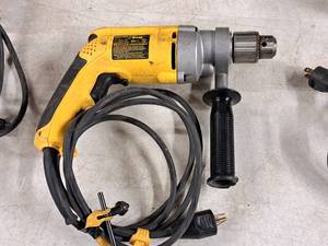 lot 577 image: DeWalt 12 (13mm) VSR Drill DW235G with Black Side Handle