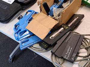 lot 611 image: Lot of (1 Box) Assorted Pair Connectors, Taps, Plugs and Cables