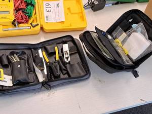 lot 612 image: Lot of (2) Portable Electrical Tool Kits - Fiber Cable Application