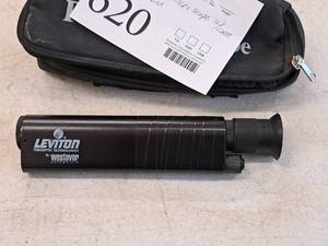 lot 620 image: Leviton Westover Scientific Fiber Microscope with Case