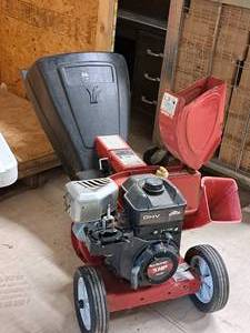 lot 695 image: MTD 5-HP Gasoline Wood Chipper 24A-462D000