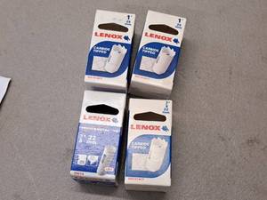 lot 720 image: Lot of (4) Lenox Assorted Boring Bits - 78 (x2) and 1 (x2)
