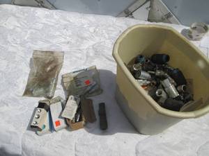 lot 67 image: Waste basket full of assorted air, ...