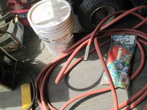 lot 89 image: 12 pail of liquid ice melt, heavy ...