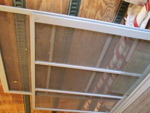 lot 101 image: (2) picture window size seasonal fr...