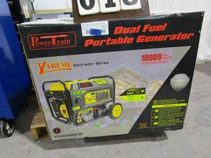 Power Train 10K Dual Fuel Portable Generator
