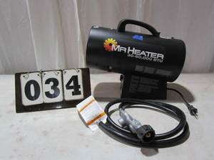 lot 34 image: Mr. Heater 30-60,000 BTU