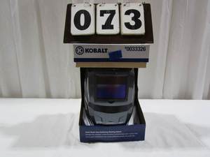 lot 73 image: Kobalt Welding Helmet Fixed Shade