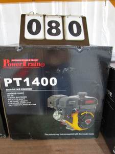 lot 80 image: Power Train #PT1400 Engine