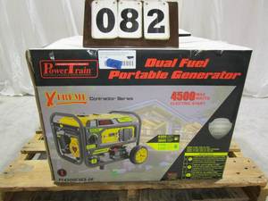 lot 82 image: Power Train 4500 Watt Generator Contractor Series