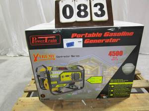 lot 83 image: Power Train 4500 Watt Portable Generator