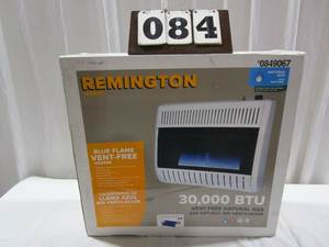 lot 84 image: Remington 30,000 BTU Vent Free Natural Gas Heater