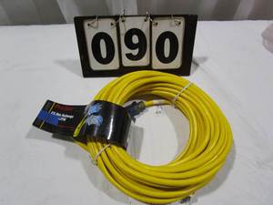 lot 90 image: Pro Star 75ft Lighted End Extension Cord