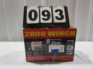 lot 93 image: Wood Power Winch 2000 Lb