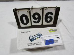lot 96 image: Wood Power 4 way Roller Fairlead - up to 5000 lb