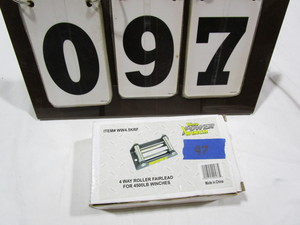 lot 97 image: Wood Power 4 way Roller Fairlead - up to 4500 lb