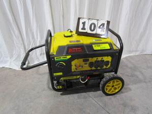 lot 104 image: Power Train 8000 Watt Generator