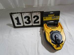 lot 132 image: DeWalt 150 ft Chalkline Reel