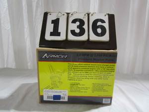 lot 136 image: Armor Pressure Washer Pump 2600 psi