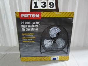 lot 139 image: Patton 20 Fan