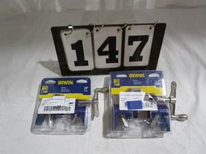 lot 147 image: Irwin Pipe Clamps