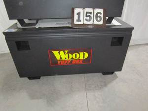 lot 156 image: Wood Tuff 48 Jobsite Tool Box