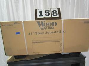lot 158 image: Wood Tuff Jobsite Tool Box