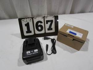 lot 167 image: Power Up Single Battery Charger