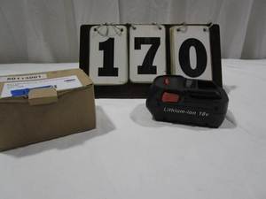 lot 170 image: Power Up 18 volt Battery