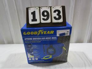 lot 193 image: Good Year Air Hosed Reel wHose