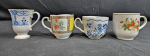 lot 111 image: Set of Avon Collectible Porcelain Cups and Saucers