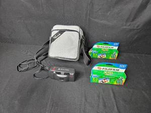 lot 122 image: Minolta Freedom AF 35 Camera with Voyager Case and Fujifilm X-TRA Film