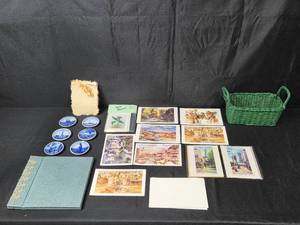lot 151 image: Collection of Art Prints and Copenhagen Collectible Plates