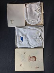 lot 161 image: Vintage Baby Christening Gown and Accessories Set by Powers