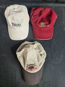 lot 194 image: Golf Club Baseball Caps with Embroidered Logos