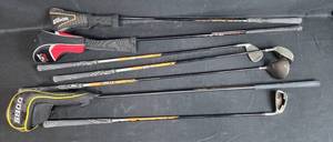 lot 204 image: Set of Wilson Golf Clubs with Covers