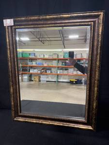 lot 225 image: Large Antique-Style Framed Wall Mirror