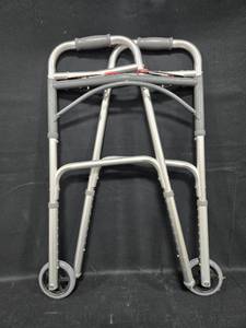 lot 234 image: Foldable Lightweight Aluminum Walker with Wheels
