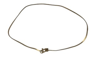 lot 8 image: 9 14K Yellow Gold Bracelet (18 diameter) (.9 grams)