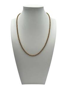 lot 35 image: 18-inch 14K G.F. Yellow Gold Chain (6.6 grams)