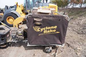 lot 9 image: Cyclone Rake Pull Behind Jet Path Vacuum System