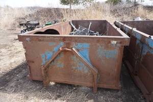 lot 12 image: Roll OffHook Dumpster Box