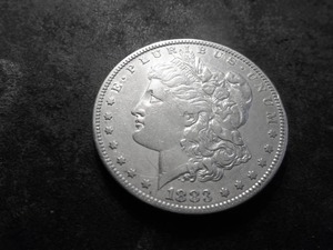 1883 S Morgan Silver Dollar