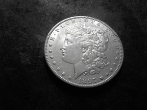 lot 25 image: 1897 Morgan Silver Dollar