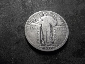 lot 45 image: 1926 Standing Liberty Silver Quarter