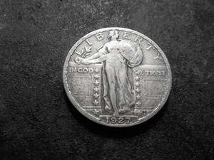 1927 Standing Liberty Silver Quarter