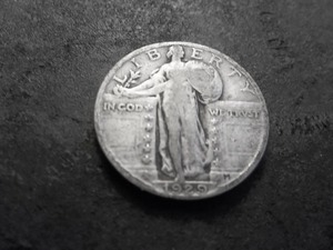 lot 52 image: 1929 Standing Liberty Silver Quarter